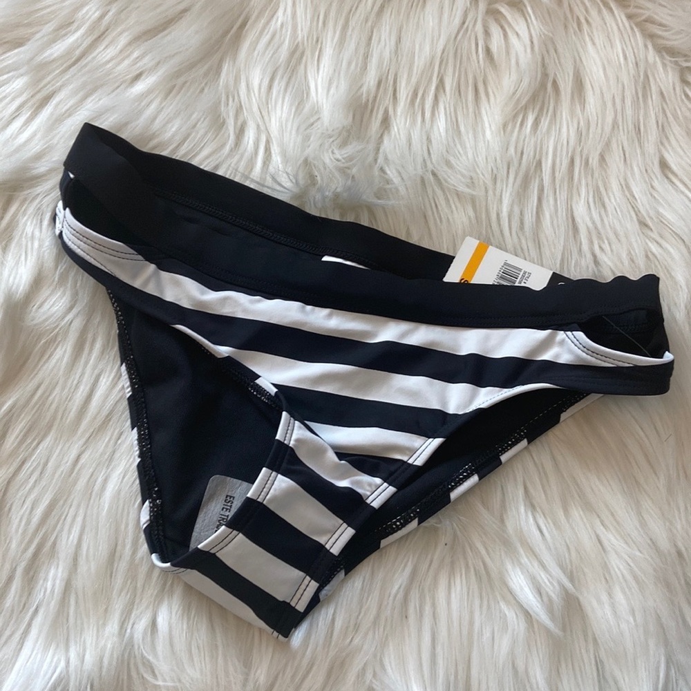 Cole of California Women's Standard Low Rise Bikini Swim Bottom Sz S